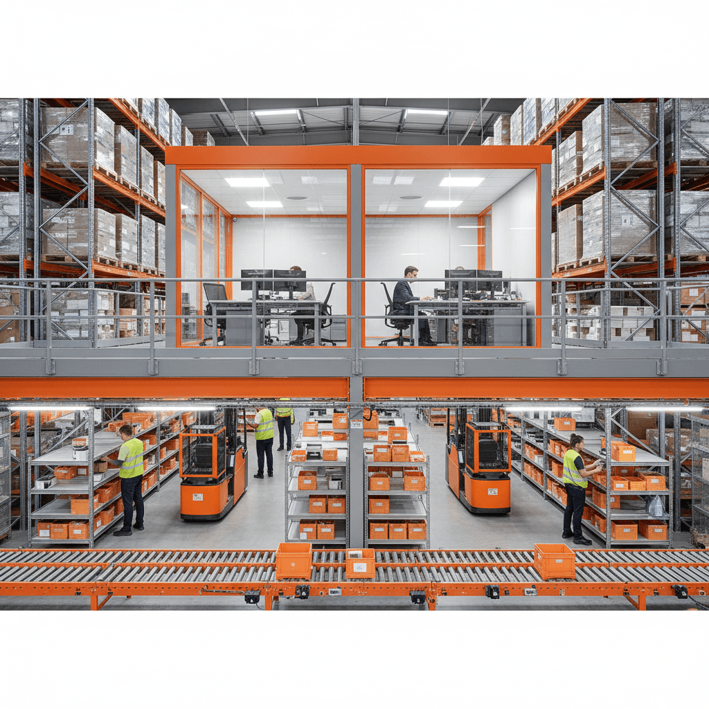 Warehouse mezzanine applications